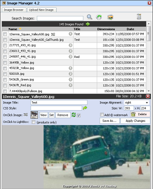 Image Manager List View